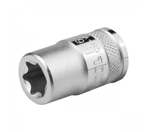 27810-18_z01 Торцовая головка KRAFTOOL INDASTRIE QUALITAT хромосатинированная 1/2, E 18 Cr-V