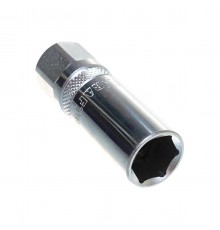 27812-16_z01 Торцовая головка KRAFTOOL INDASTRIE QUALITAT хромосатинированная 1/2, Cr-V, FLANK, 16мм
