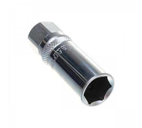 27812-16_z01 Торцовая головка KRAFTOOL INDASTRIE QUALITAT хромосатинированная 1/2, Cr-V, FLANK, 16мм