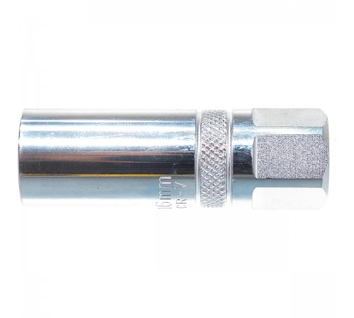 27812-16_z01 Торцовая головка KRAFTOOL INDASTRIE QUALITAT хромосатинированная 1/2, Cr-V, FLANK, 16мм