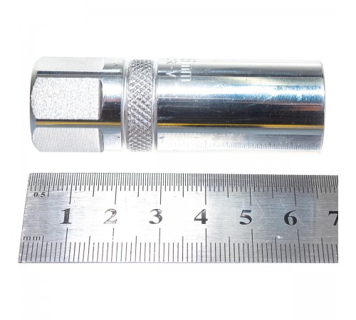 27812-16_z01 Торцовая головка KRAFTOOL INDASTRIE QUALITAT хромосатинированная 1/2, Cr-V, FLANK, 16мм