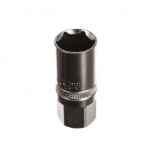 27812-21_z01 Торцовая головка KRAFTOOL INDASTRIE QUALITAT хромосатинированная 1/2, Cr-V, FLANK, 21мм