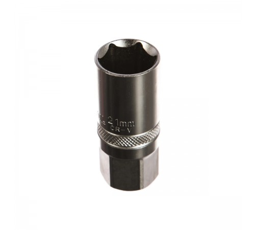 27812-21_z01 Торцовая головка KRAFTOOL INDASTRIE QUALITAT хромосатинированная 1/2, Cr-V, FLANK, 21мм