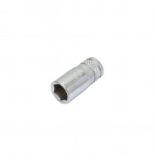 27815-08_z01 Торцовая головка KRAFTOOL INDASTRIE QUALITAT хромосатинированная 1/4, Cr-V, FLANK, 8мм