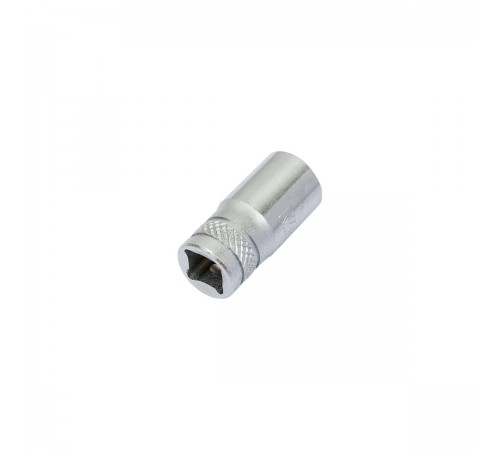 27815-08_z01 Торцовая головка KRAFTOOL INDASTRIE QUALITAT хромосатинированная 1/4, Cr-V, FLANK, 8мм