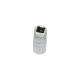 27815-08_z01 Торцовая головка KRAFTOOL INDASTRIE QUALITAT хромосатинированная 1/4, Cr-V, FLANK, 8мм