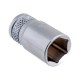 27815-10_z01 Торцовая головка KRAFTOOL INDASTRIE QUALITAT хромосатинированная 1/4, Cr-V, FLANK, 10мм