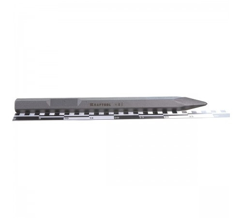 Зубило пикообразное KRAFTOOL ALLIGATOR HEX 28 400 мм 29341-00-400