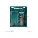 Набор сверл по металлу KRAFTOOL HEX-1/4" 10шт. IMPACT READY 29652-H10