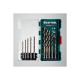 Набор сверл по металлу KRAFTOOL HEX-1/4" 10шт. IMPACT READY 29652-H10