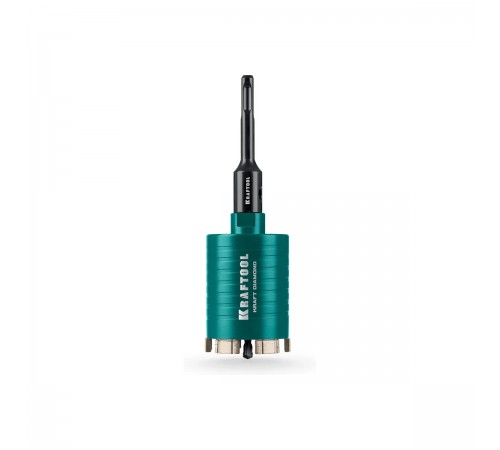 Коронка алмазная KRAFTOOL DIAMOND d 72мм для подрозетников 29820-72