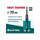 Коронка алмазная KRAFTOOL DIAMOND d 72мм для подрозетников 29820-72