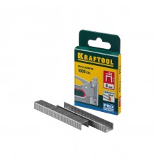 Скобы для степлера KRAFTOOL тип 53 8мм, 1000 шт, калибр 23GA 31670-08