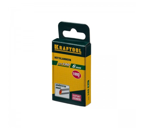 31680-06 Скобы для степлера KRAFTOOL, тип 140, 6 мм (1000 шт)