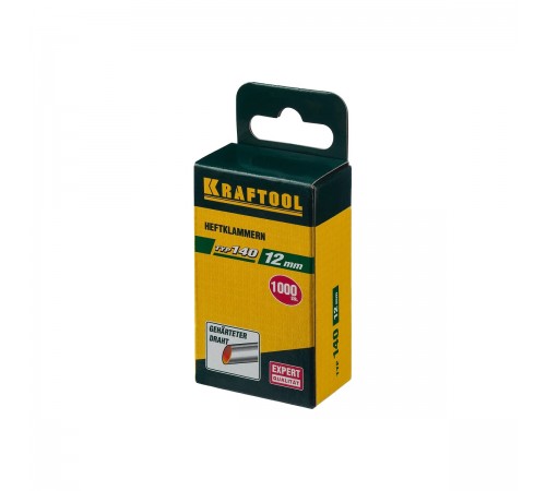 31680-12 Скобы для степлера KRAFTOOL, тип 140, 12 мм (1000 шт)