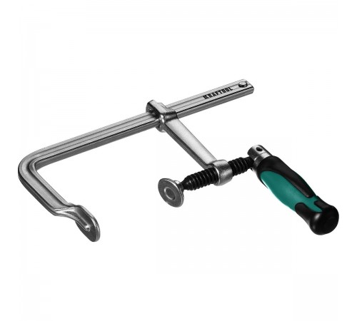 32014-100-200 Струбцина KRAFTOOL FORGE FF-200/100, тип F, 200/100мм,450кгс