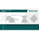 Тиски слесарные KRAFTOOL Grand 125мм 32702-125