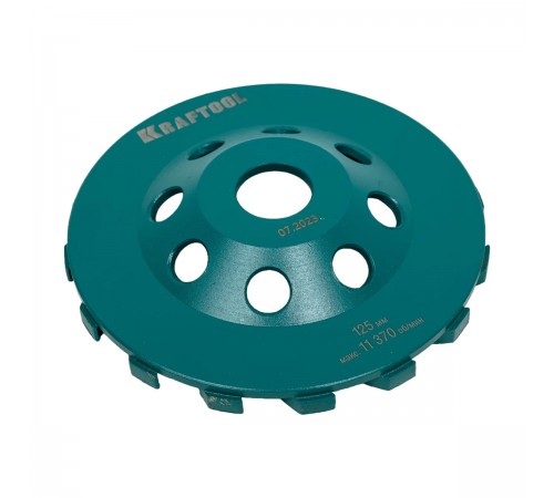 33368-125 Чашка алмазная KRAFTOOL TURBO сегментная 125мм INDUSTRIAL