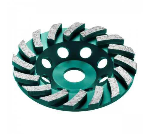 33368-125 Чашка алмазная KRAFTOOL TURBO сегментная 125мм INDUSTRIAL