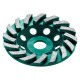 33368-125 Чашка алмазная KRAFTOOL TURBO сегментная 125мм INDUSTRIAL