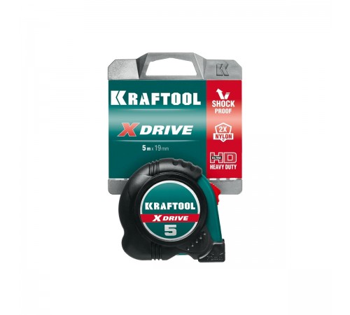 34122-05-19_z02 Рулетка KRAFTOOL X-Drive 5м х 19мм