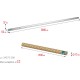 Линейка со стальной направляющей KRAFTOOL KRAFT-LINE, 2.0 м 34275-200