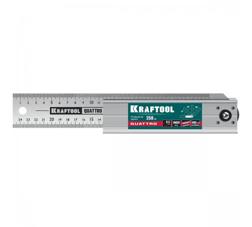 3444 Угольник Kraftool GRAND столярный складной 4 положения 250мм