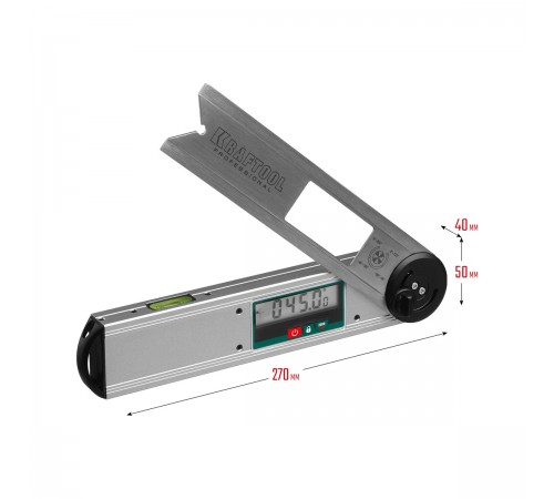 Угломер электронный KRAFTOOL DAM-27 250мм 34684
