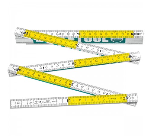 34726 Метр KRAFTOOL PRO-90, профессиональный, складной, деревянный, 2м