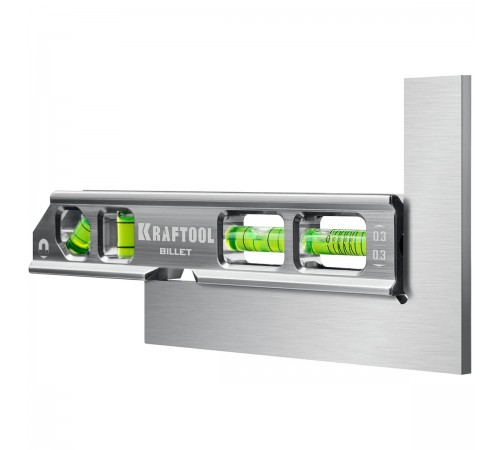 34790 Уровень магнитный KRAFTOOL Billet магнитный 8-в-1 20см