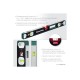 34986-60 Уровень KRAFTOOL A-Rate Control 600мм. свехпрочный
