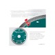 Диск алмазный KRAFTOOL ULTRA-THIN 125х1,2мм ультратонкий 36685-125