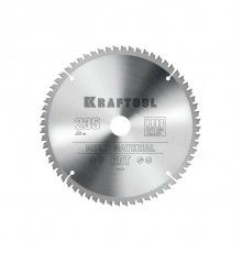 Диск пильный по алюминию KRAFTOOL Multi Material 235х30мм 64Т
