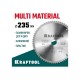 Диск пильный по алюминию KRAFTOOL Multi Material 235х30мм 64Т