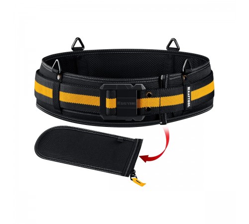 Пояс монтажника KRAFTOOL КВ-2, 80-122см, широкий кушак 38763