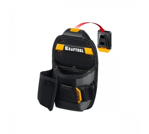 Сумка поясная KRAFTOOL КР-8, 8 карманов и петель, 170х260 мм 38776