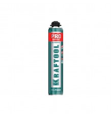 41182_z01 Пена монтажная KRAFTOOL PRO, пистолетная всесезонная, 750 мл, SVS