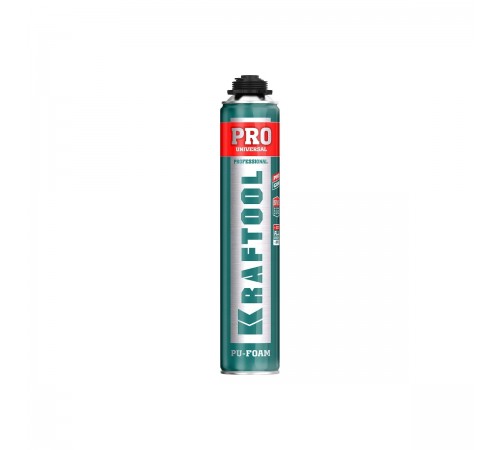 41182_z01 Пена монтажная KRAFTOOL PRO, пистолетная всесезонная, 750 мл, SVS