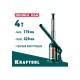 43463-4 Домкрат KRAFTOOL DOUBLE RAM 4 т двухштоковый бутылочный с увелич.подъемом 170-420мм KRAFT B