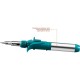 Паяльник газовый KRAFTOOL SolderGas, горелка, фен, пьезоподжиг, набор 10 в 1, 1300гр 55503-Н10