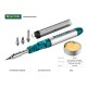 Паяльник газовый KRAFTOOL SolderGas, горелка, фен, набор 8х1, 70В, 30-70Вт, 1300°С 55504-Н8