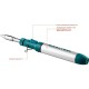 Паяльник газовый KRAFTOOL SolderGas, горелка, фен, набор 8х1, 70В, 30-70Вт, 1300°С 55504-Н8