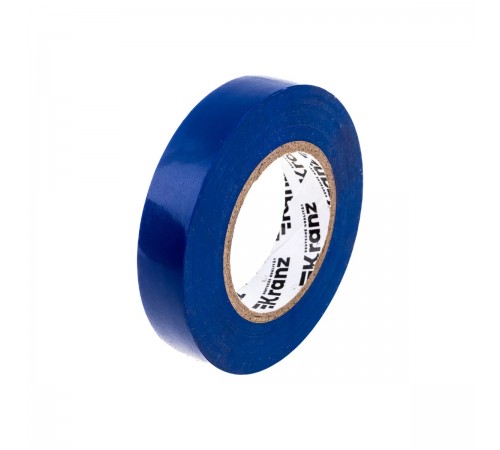 KR-09-2105 Изолента ПВХ Kranz 0,13х15мм 25м синяя