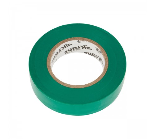 KR-09-2203 Изолента ПВХ Kranz 0,13х19мм 25м зеленая