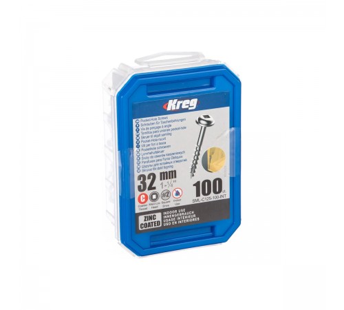 SML-C125-100 Шурупы с крупным шагом 1-1/4 (100 шт)