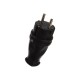 Вилка кабельная LEZARD 1ф 1x16A 2P+E 220-240B каучук 106-0400-0105/105
