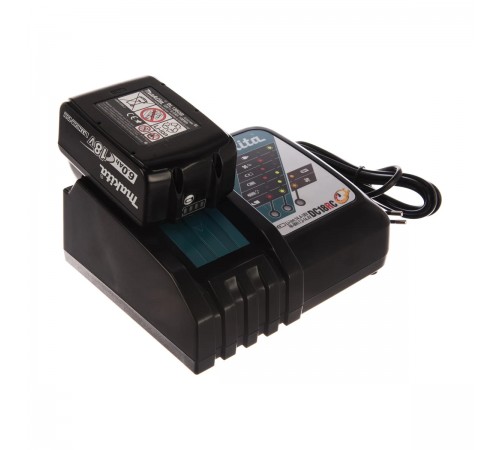 Аккумуляторная батарея Makita BL1860B + З/У Makita DC18RC кейс 198118-0