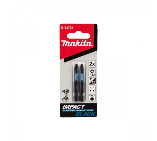 B-63753 Биты Makita Impact PZ2 х 50мм