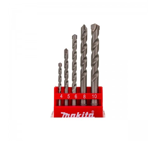 D-05175 Набор сверл Makita по бетону 5 шт.