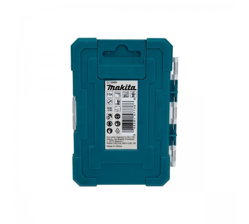 D-72855 Набор сверл по металлу Makita HSS-TiN 13шт